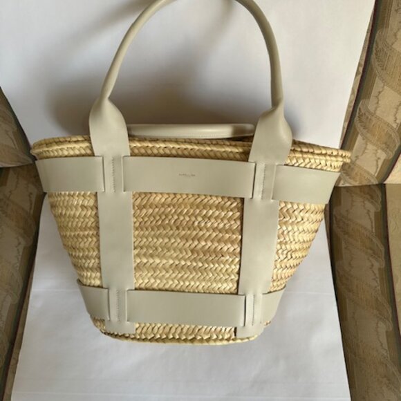DeMellier Beige and Tan Tote Bag - Picture 2 of 4